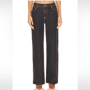 Lioness Dark Denim High Rise Jeans